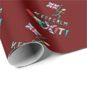 保Calm Brexit ラッピングペーパー (ロールコーナー)