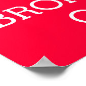 保CALM Brompton自転車ポスター ポスター (角)