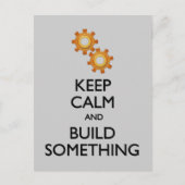 保Calm Build Somethages ポストカード (正面)