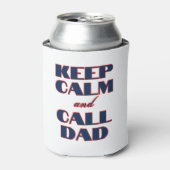 保Calm & Callパパ 缶クーラー (缶正面)