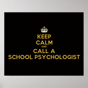 保Calm Call School心理学者ポスター ポスター