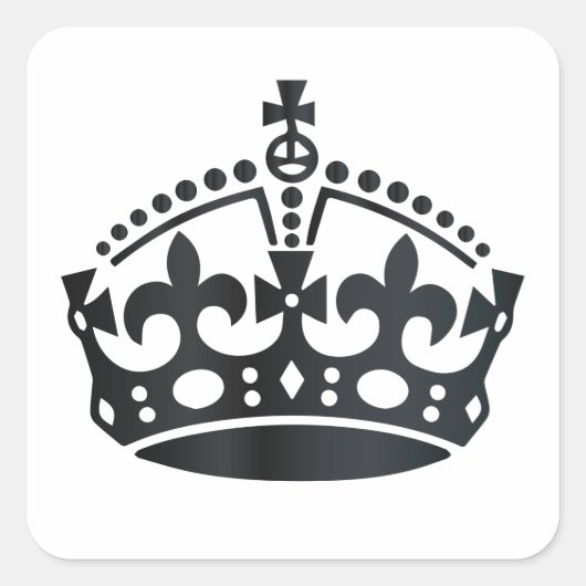 保Calm Carbon Crown – 背景の変更 スクエアシール (正面)