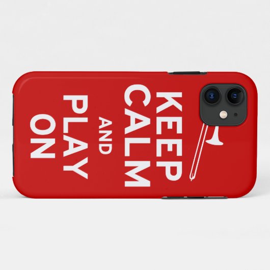 保Calm Case-Mate iPhoneケース (裏面(横))