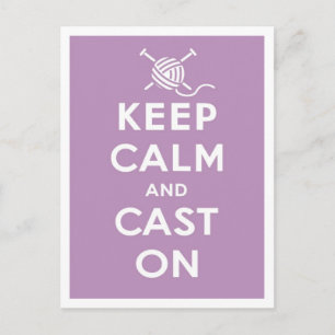 保Calm & Cast On Postague ポストカード