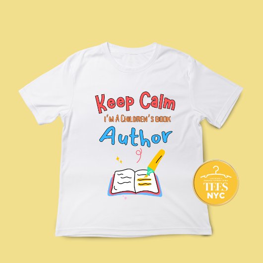 保Calm Children's Book作家ユニセックスTシャツ Tシャツ