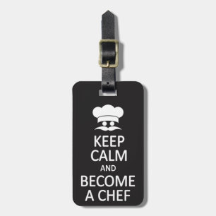 保Calm & Come a Chefの荷物カスタムタグ ラゲッジタグ