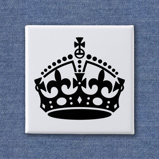 保Calm Crownテンプレート 缶バッジ