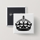 保Calm Crownテンプレート 缶バッジ (正面&裏面)