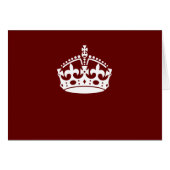 保Calm Crown Burgundy Red Accent (正面横)