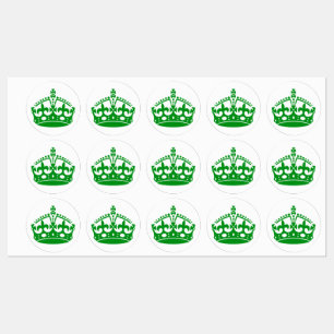 保Calm Crown Green ラベル