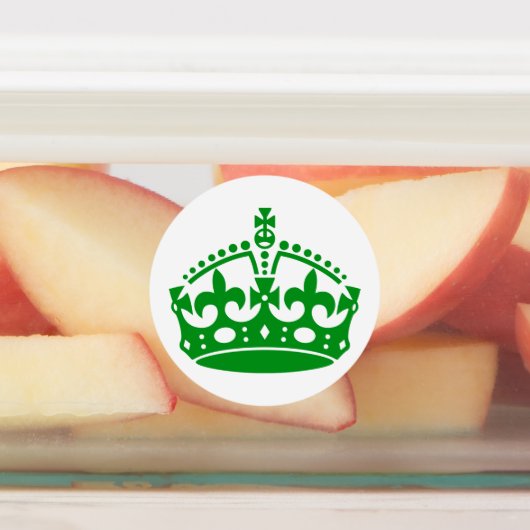 保Calm Crown Green ラベル (貼付)