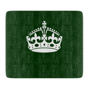 保CALM CROWN on Greenこカスタマイズこ カッティングボード