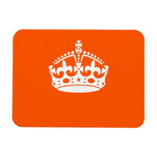 保CALM CROWN on Orangeこカスタマイズこ マグネット
