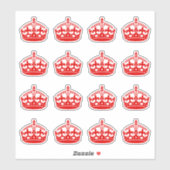保Calm Crown Red シール (シート)