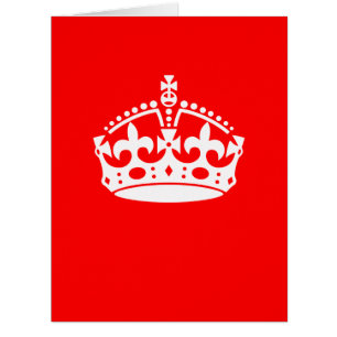 保CALM CROWN SYMBOL on Fire Redカスタマイズ it