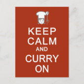 保Calm & Curry Onはがき ポストカード (正面)