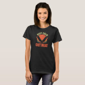 保Calm Cut Meat Butcher Tシャツ (正面フル)
