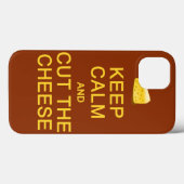 保Calm & Cut The Cheeseカスタムケース Case-Mate iPhoneケース (裏面 (横))