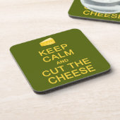 保Calm & Cut The Cheeseコースターカスタム コースター (左側)