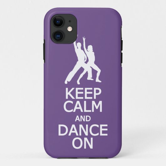保Calm & Dance OnカスタムカラーiPhoneケース Case-Mate iPhoneケース (裏面)