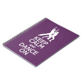 保Calm & Dance Onカスタム Color notebook ノートブック (左側)