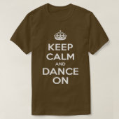 保Calm & Dance On Tシャツ (デザイン正面)