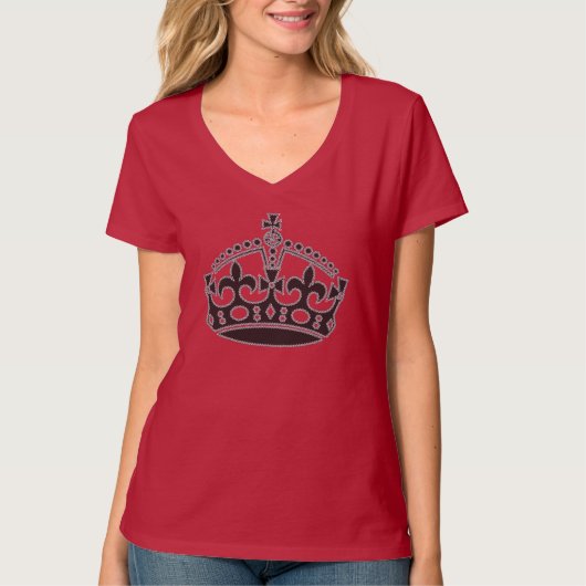 保CALM Diamondsクラウン Tシャツ (正面)