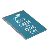 保Calm & Dive Onカスタム Color notebook ノートブック (右側)