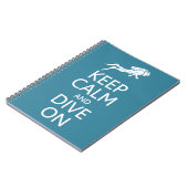 保Calm & Dive Onカスタム Color notebook ノートブック (左側)
