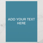 保Calm & Dive Onカラーカスタムフライヤー チラシ (裏面)