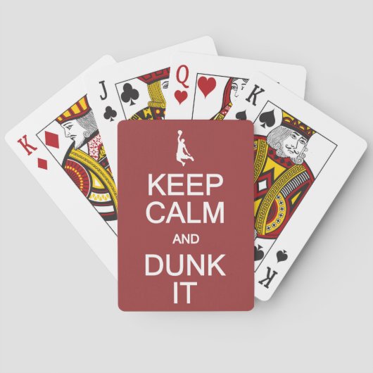 保Calm & Dunkのカー遊ド トランプ (裏面)