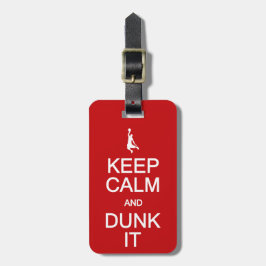 保Calm & Dunk Itの荷物カスタムタグ ラゲッジタグ