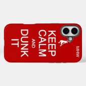 保Calm & Dunk Itモノグラムカスタムケース Case-Mate iPhoneケース (裏面 (横))