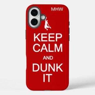 保Calm & Dunk Itモノグラムカスタムケース iPhone 16 Plusケース