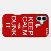 保Calm & Dunk Itモノグラムカスタムケース iPhoneケース (裏面横)