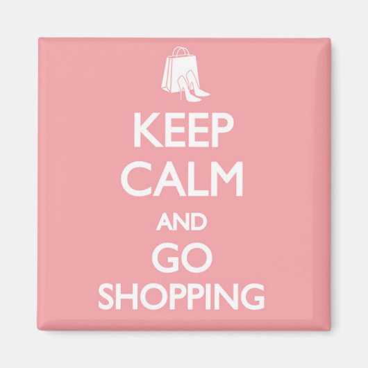 保Calm & Goショッピング マグネット (正面)