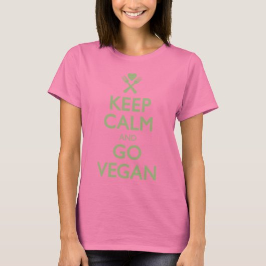 保Calm Goビーガン Tシャツ (正面)