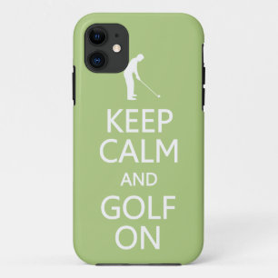 保Calm & Golf OnカスタムカラーiPhoneケース iPhone 11 ケース