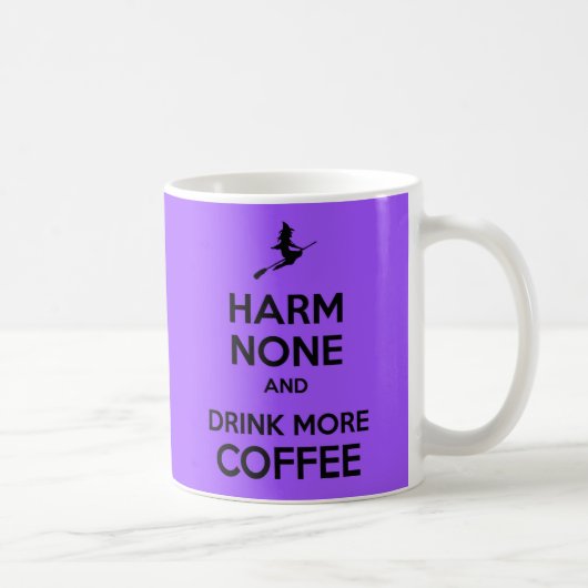 保Calm Harm None and Drink More Coffee コーヒーマグカップ (右)