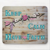 保Calm Have Faith Mouse pad マウスパッド (正面)