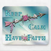 保Calm Have Faith Mouse pad マウスパッド (正面)