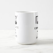 保Calm Hockey NetとStick コーヒーマグカップ (中央)