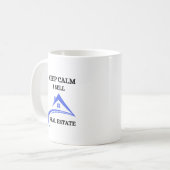 保Calm Iがエスティ実在グを売る コーヒーマグカップ (正面左)