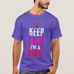 保Calm I Amナース Tシャツ