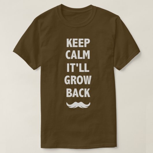 保Calm itx27ll Grow Back Tシャツ (デザイン正面)