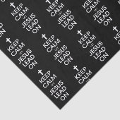 保Calm Let Jesus Lead On - Christian Religious 薄葉紙 (詳細)