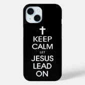 保Calm Let Jesus Lead On - Christian Religious Case-Mate iPhoneケース (裏面)