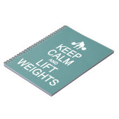 保Calm & Liftウェイトカスタムカラーノートブック ノートブック (左側)