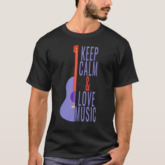 保Calm & Love Music! Tシャツ (正面)