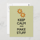 保Calm Make物 ポストカード (正面/裏面)